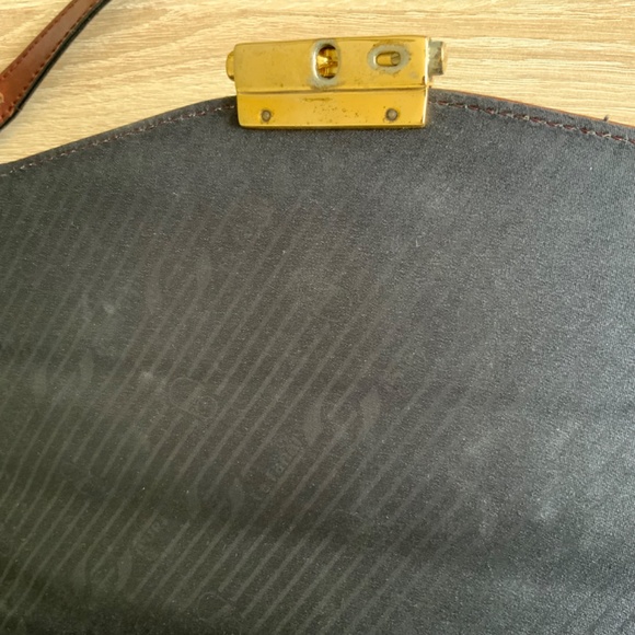 Vintage De Fanal Paris Genuine Leather Crossbody Women’s Handbag - Picture 8 of 11